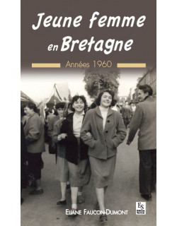 Jeune femme en Bretagne -...