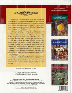 Les maîtres du fantastique...